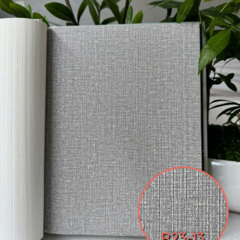 Vải Dán Tường Vinyl PVC Đáy Chữ Thập R23-13