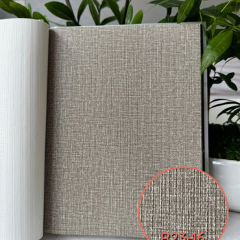 Vải Dán Tường Vinyl PVC Đáy Chữ Thập R23-16