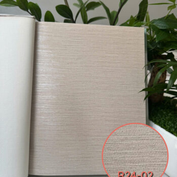 Vải Dán Tường Vinyl PVC Đáy Chữ Thập R24-02