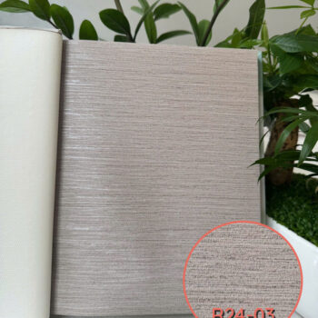Vải Dán Tường Vinyl PVC Đáy Chữ Thập R24-03
