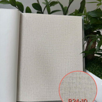 Vải Dán Tường Vinyl PVC Đáy Chữ Thập R24-10