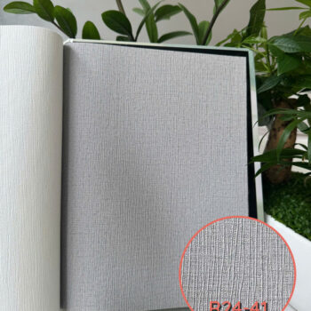 Vải Dán Tường Vinyl PVC Đáy Chữ Thập R24-41