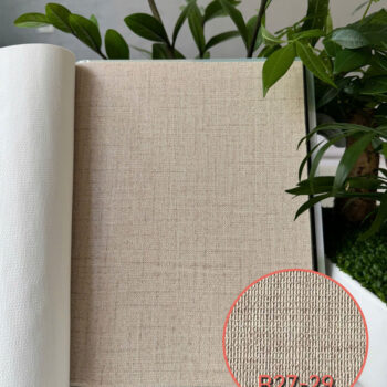 Vải Dán Tường Vinyl PVC Đáy Chữ Thập R27-29