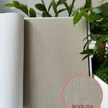 Vải Dán Tường Vinyl PVC Đáy Chữ Thập R27-34
