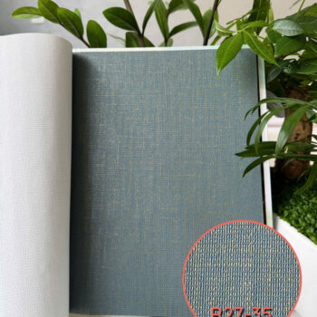 Vải Dán Tường Vinyl PVC Đáy Chữ Thập R27-35