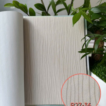 Vải Dán Tường Vinyl PVC Đáy Chữ Thập R27-36
