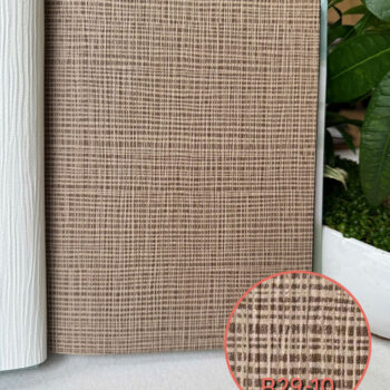 Vải Dán Tường Vinyl PVC Đáy Chữ Thập R29-10