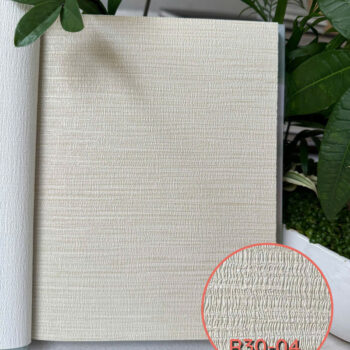 Vải Dán Tường Vinyl PVC Đáy Chữ Thập R30-04