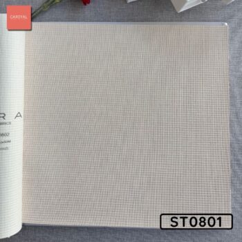 Vải Dán Tường Vinyl PVC Đáy Chữ Thập ULTRA Q1 ST0801