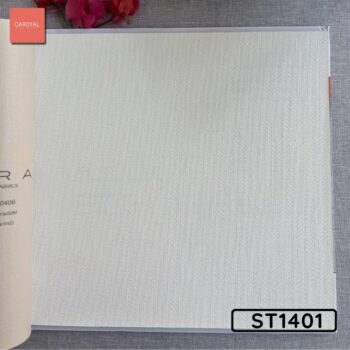 Vải Dán Tường Vinyl PVC Đáy Chữ Thập ULTRA Q3 ST1401