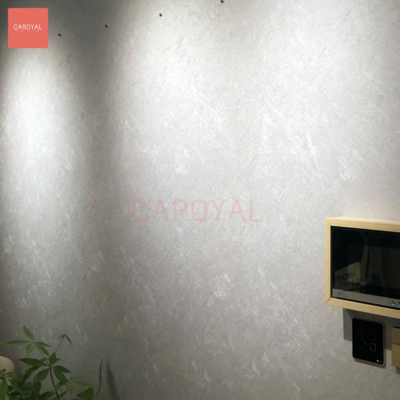 Thi công vải dán tường S-78 CAROYAL cho căn hộ cao cấp