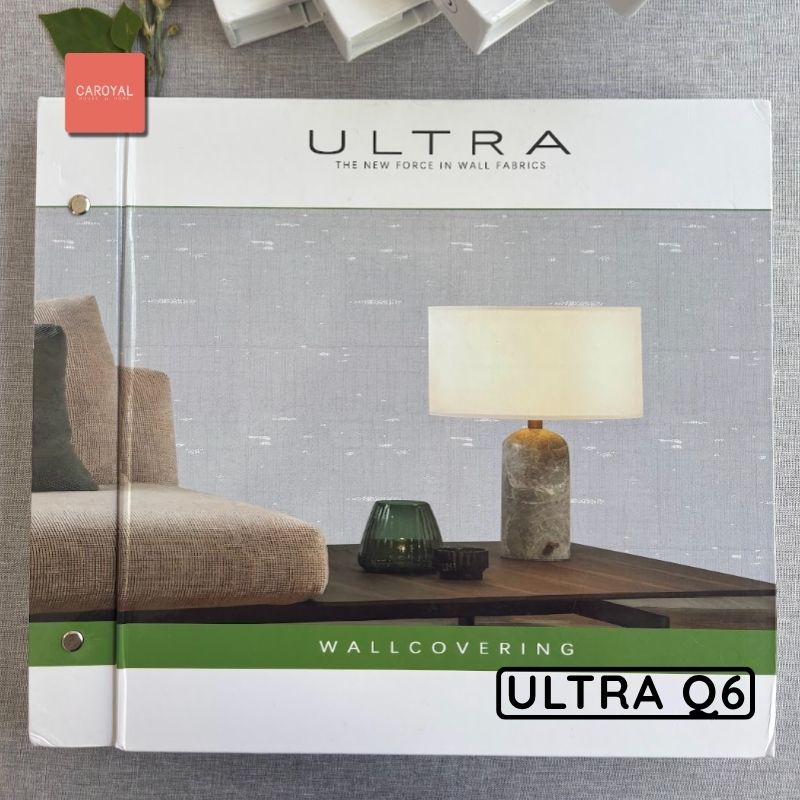 Vải Dán Tường Vinyl PVC Đáy Chữ Thập ULTRA Q6 Vải dán tường Vinyl PVC quyển mẫu ULTRA Q6 CAROYAL