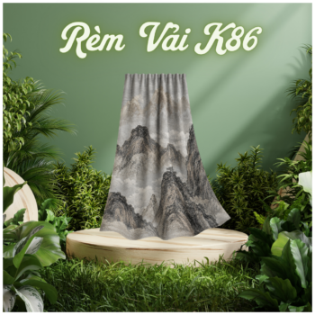 Rèm Vải Quyển K86