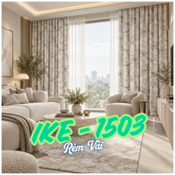 Rèm Vải Quyển IKE - 1503